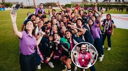 Jugadoras de Alianza Lima celebrando.