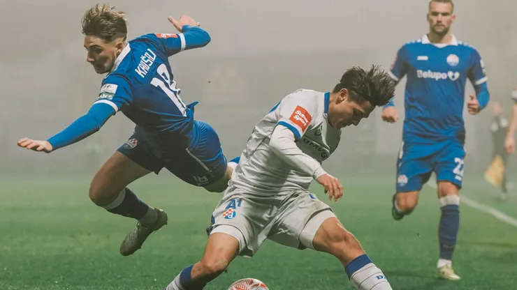 Matteo Pérez en Dinamo Zagreb.