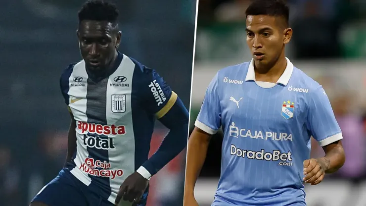 Eryc Castillo y Martín Távara, figuras de Alianza Lima y Sporting Cristal.