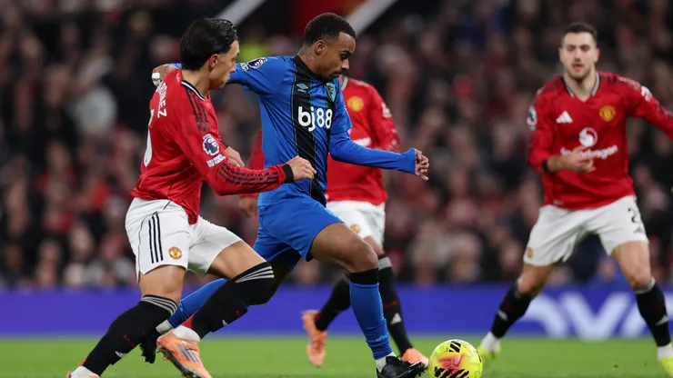 Manchester United y Bournemouth, en un partidazo.