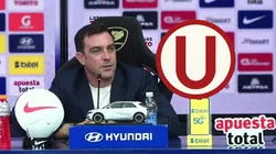 Pablo Guede habló sobre Universitario y dejó desafiante frase.