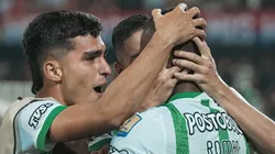 Celebración de Atlético Nacional.