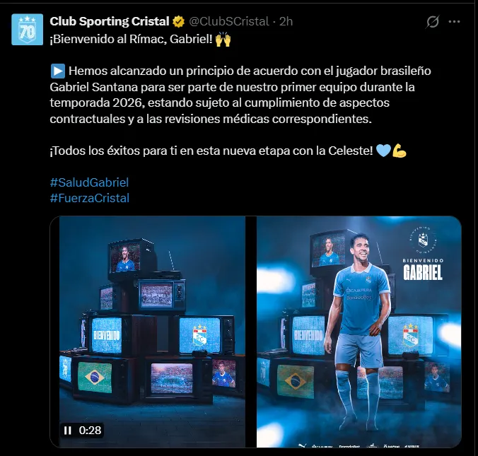 Fuente: @ClubSCristal