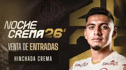 Precio de entradas para la Noche Crema 2026.