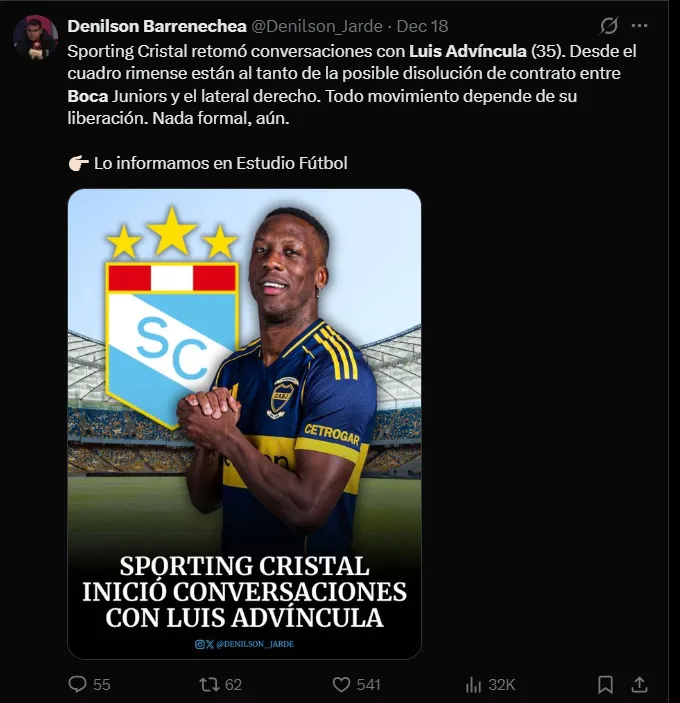 Fuente: @Denilson_Jarde