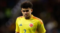Luis Díaz con camiseta de la Selección Colombia.