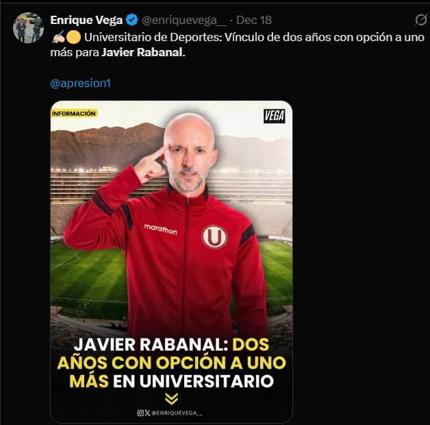 Fuente: @enriquevega__