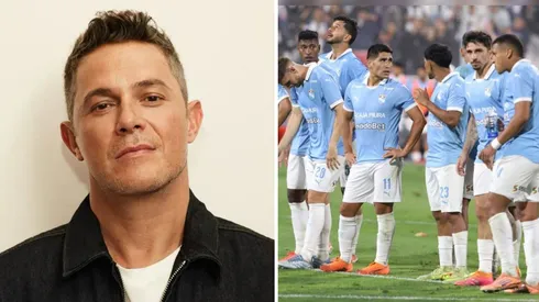Alejandro Sanz y Sporting Cristal.