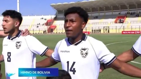 Marcelo Timoran en la Selección de Bolivia.
