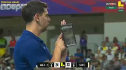 Facundo Morando, entrenador de Alianza Lima, incurrió en una infracción.