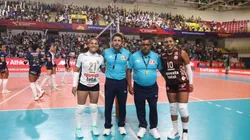 Alianza Lima se enfrentó a Universitario en la Liga Peruana de Vóley 2025.