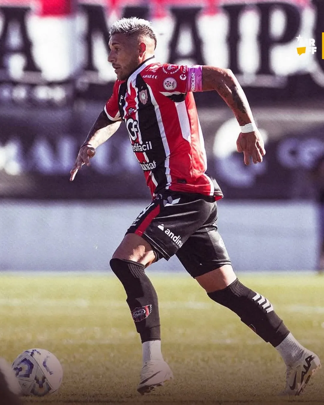 Juan Cruz González supo jugar en Chacarita Juniors. (Foto: X).