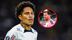 Paolo Guerrero y Lionel Messi.