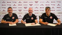 Franco Velazco, Javier Rabanal y Álvaro Barco.