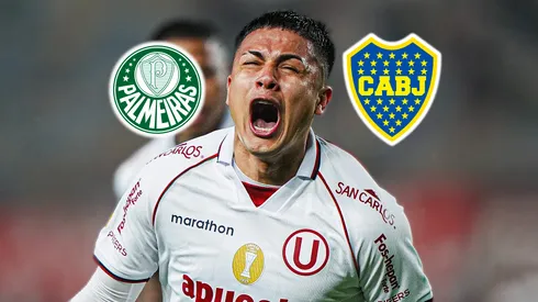 Universitario, Palmeiras y Boca Juniors.