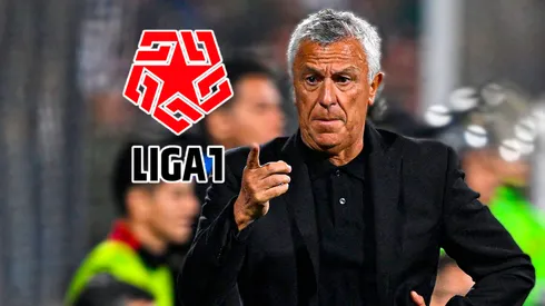 Néstor Gorosito en la Liga 1.