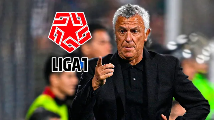 Néstor Gorosito en la Liga 1.
