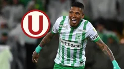 Billy Arce quedó libre de Atlético Nacional y Universitario preguntó por él.