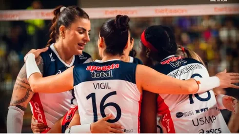 Alianza Lima vs. San Martín por la Liga Peruana de Vóley.