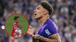 Paolo Guerrero sorprendió al lucir camiseta de equipo brasileño.