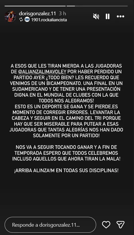 Fuente: @dorisgonzalez.11