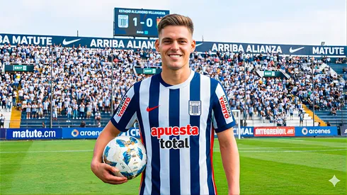 Federico Girotti en Alianza Lima (Gemini IA).