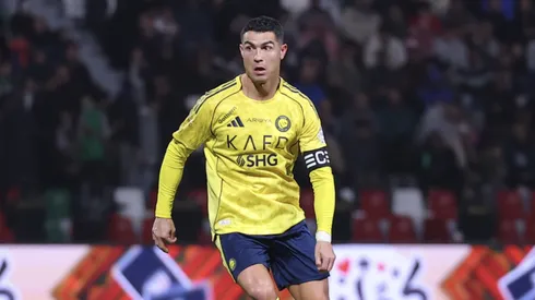 Cristiano Ronaldo, en el partido entre Al Ettifaq vs. Al Nassr.