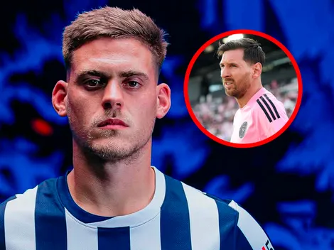 Girotti calentó el Alianza vs. Inter con reto para Messi