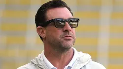 Pablo Guede, entrenador de Alianza Lima, con lentes de sol.