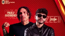 Paolo Guerrero y El Zeein son los presidentes de Perú para la Kings World Cup Nations.
