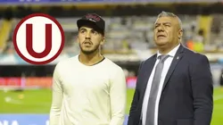 Iván Tapia junto al 'Chiqui' Tapia