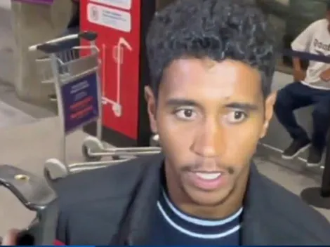 La ilusión de Gabriel Santana tras llegar a Lima para ser presentado en Cristal: "Vamos a..."