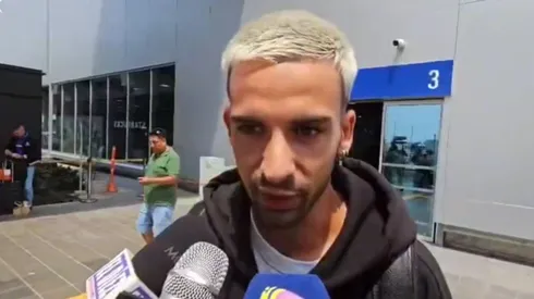 Mateo Antoni en conversaciones con la prensa.