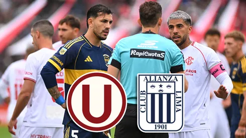 Iván Tapia conversando con el árbitro.