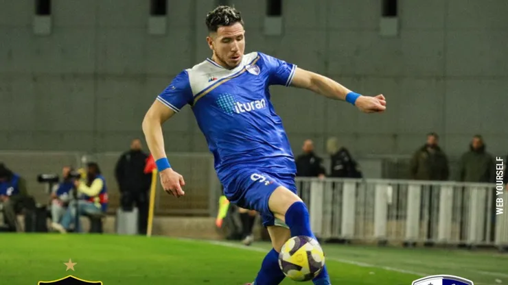 Adrián Ugarriza en el Kiryat Shmona.