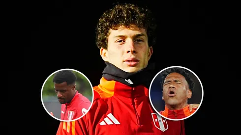 Fabio Gruber, Christian Ramos y Pedro Gallese.