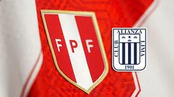Escudos de la Selección Peruana y Alianza Lima.