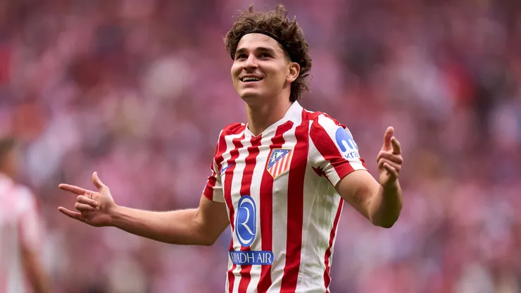 Julián Álvarez le anotó cinco tantos en ocho enfrentamientos al Real Madrid.