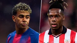 Lamine Yamal y Nico Williams, suplentes para la Supercopa de España.