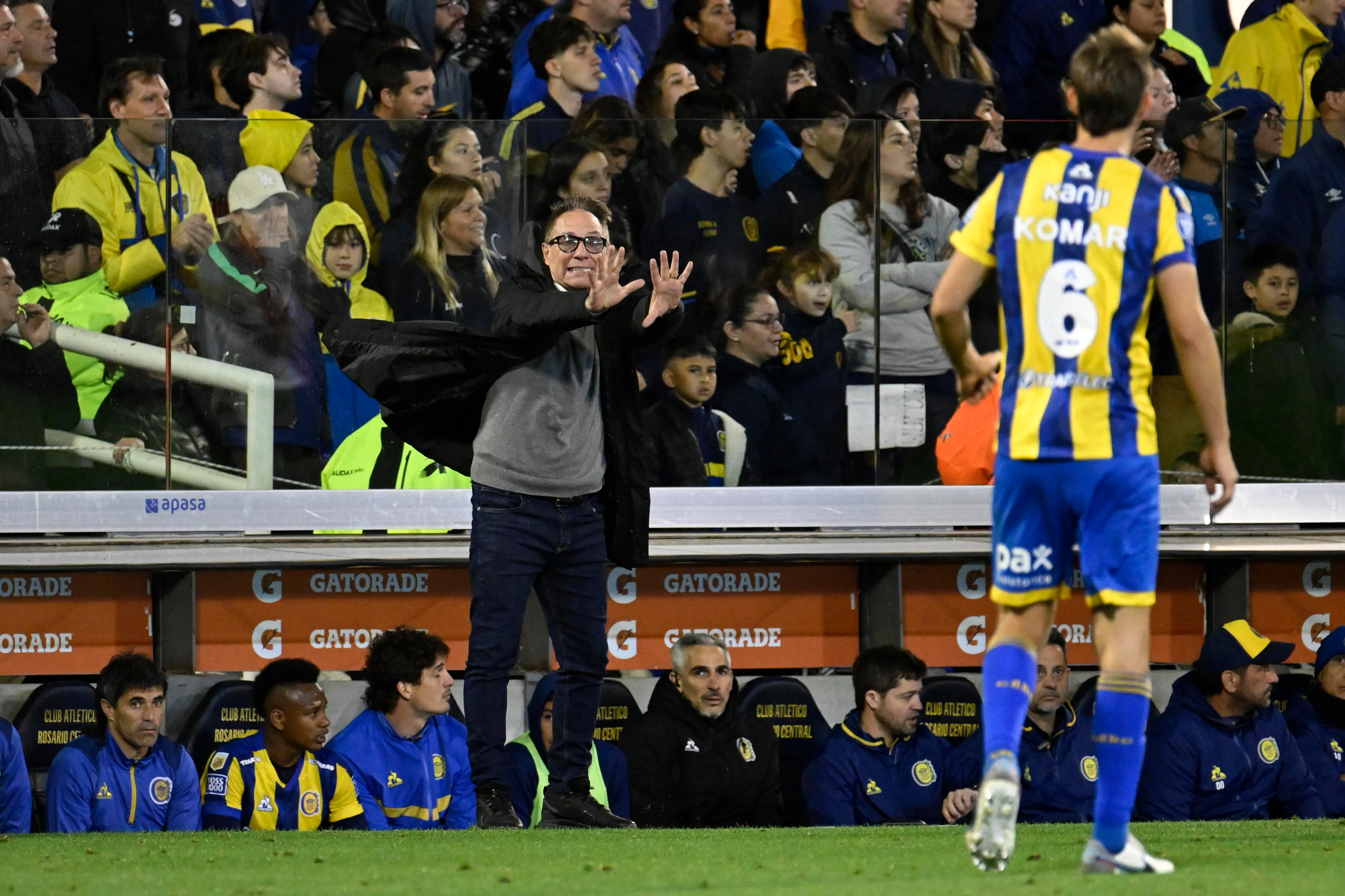 Ariel Holan en Rosario Central (Foto: Getty).