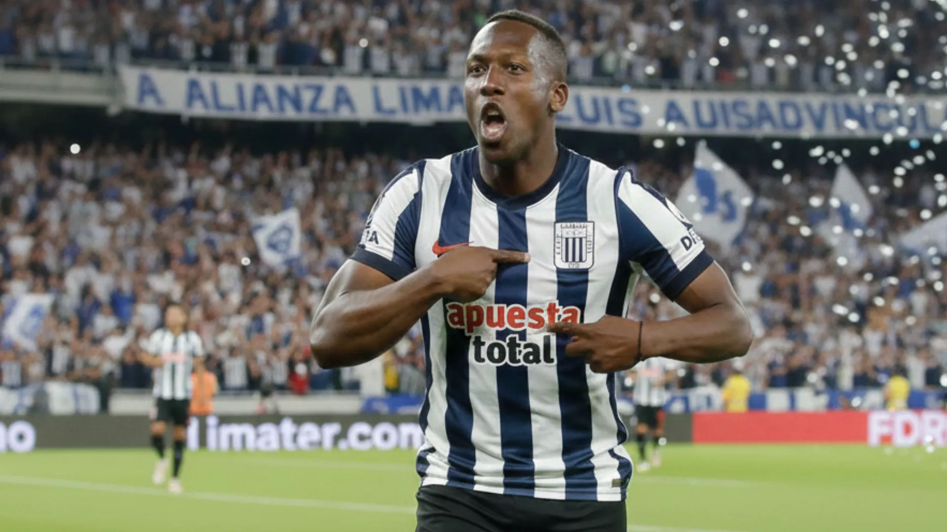 Luis Advíncula con la camiseta de Alianza Lima (Foto: Gemini).