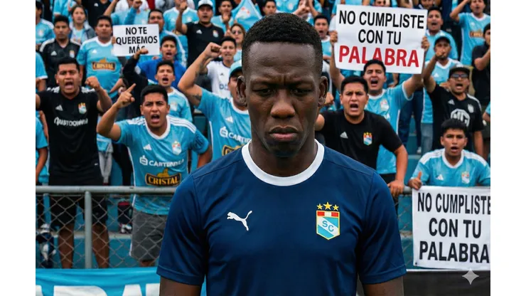 Luis Advíncula con camiseta de Sporting Cristal.