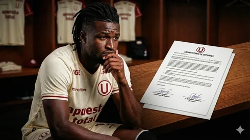 Sekou Gassama con camiseta de Universitario.