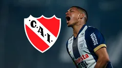 Alianza Lima vs. Independiente: La imagen de Kevin Quevedo quejándose.