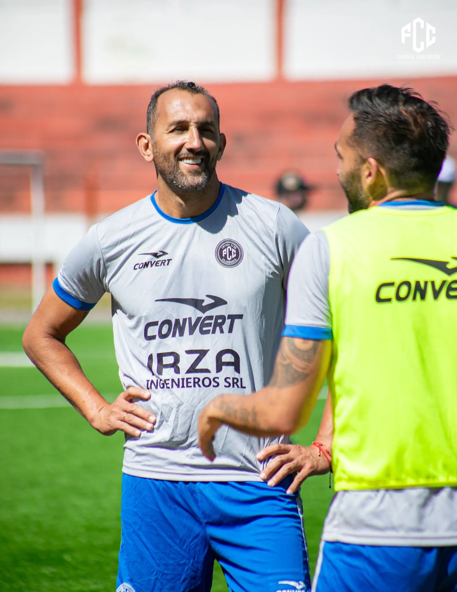 Hernán Barcos y Pablo Míguez en FC Cajamarca. (Foto: FC Cajamarca)