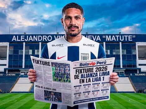 Conoce el fixture de Alianza Lima