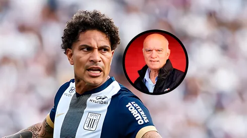 Paolo Guerrero y el Presidente de Independiente.