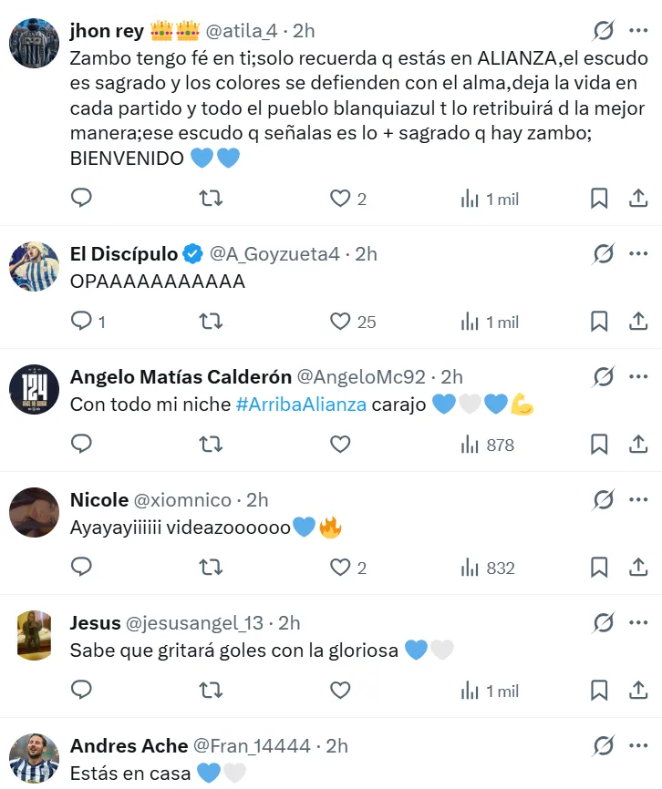 Los hinchas comentaron el fichaje de Advíncula por Alianza. (Foto: X)
