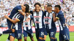 Jugadores de Alianza Lima celebrando.