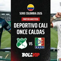 ¿A qué hora y qué canal transmite en vivo Deportivo Cali vs. Once Caldas por la Serie Colombia 2026?